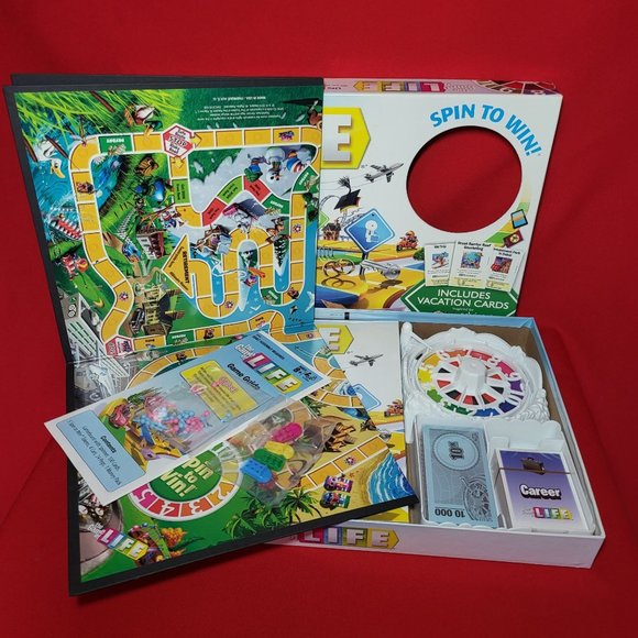 Hasbro Spin to Win Game of Life Classic Family Board Game Strategy & War Games - Picture 5 of 13